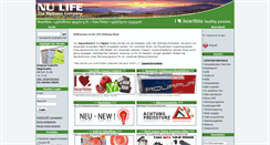 Desktop Screenshot of nulife.de